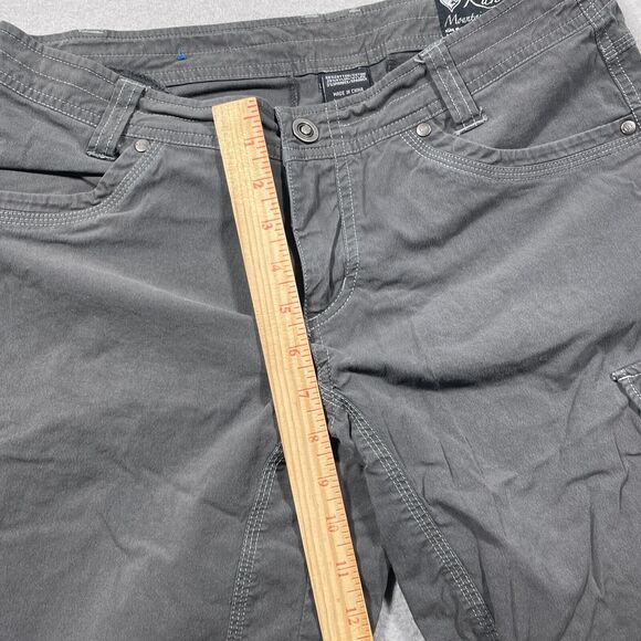 KÜHL Patina Dye Cargo Short Womens Size 8 Gray 9″ Inseam Gorp‎ Outdoors - Picture 6 of 11